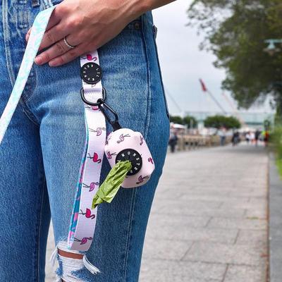 Show full view: Lil Monster Pets Comfort Dog Leash, Flamingo slide 4 of 4