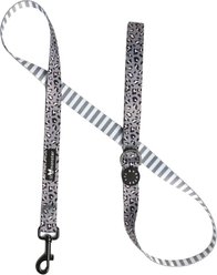 Lil Monster Pets Comfort Dog Leash, Gray Leopard