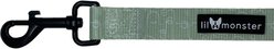 Lil Monster Pets Comfort Dog Leash, Green Faces slide 2 of 2