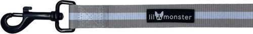 Show full view: Lil Monster Pets Comfort Dog Leash, Grey Stripe slide 2 of 2
