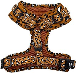 Lil Monster Pets Neoprene Adjustable Dog Harness, Burnt Orange Leopard, Large slide 2 of 3