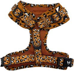 Lil Monster Pets Neoprene Adjustable Dog Harness, Burnt Orange Leopard, Small slide 2 of 3