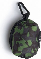 Lil Monster Pets Neoprene Dog Poop Bag Holder, Camo