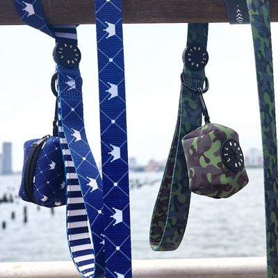 Show full view: Lil Monster Pets Neoprene Dog Poop Bag Holder, Regal slide 3 of 4