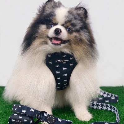 Show full view: Lil Monster Pets Neoprene Reversible Dog Harness, Batman, X-Large slide 4 of 5