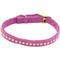Show in main carousel: Li'l Pals B'Dazzled Velvet Nylon Standard Dog Collar, Orchid, Petite X-Small: 6 to 8-in neck, 3/8-in wide slide 1 of 8
