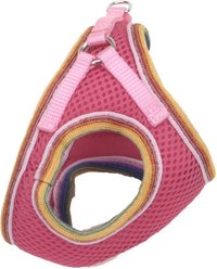 Li'l Pals Comfort Mesh Step In Back Clip Dog Harness, Bright Pink, 8 to 10-in chest