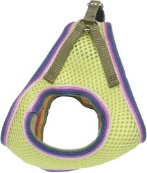 Li'l Pals Comfort Mesh Step In Back Clip Dog Harness, Lime, 8 to 10-in chest