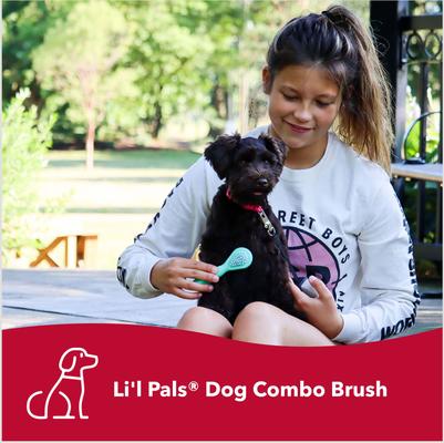 Show full view: Li'l Pals Dog Combo Brush slide 2 of 6