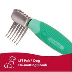Li'l Pals Dog De-Matting Comb slide 2 of 6