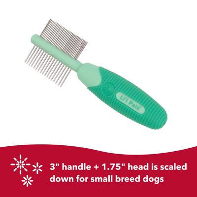 Show full view: Li'l Pals Double-Sided Dog Comb, Color Varies slide 5 of 9