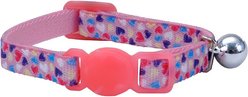 Li'l Pals Elastic Kitten Collar, Hearts