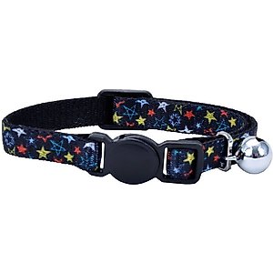 Li'l Pals Elastic Kitten Collar, Stars