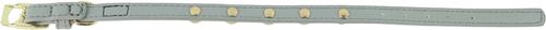 Show full view: Li'l Pals Jeweled Nylon Standard Dog Collar, Grey, Petite X-Small: 6 to 8-in neck, 3/8-in wide slide 5 of 6