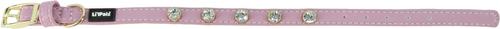 Show full view: Li'l Pals Jeweled Nylon Standard Dog Collar, Lilac, Petite X-Small: 6 to 8-in neck, 3/8-in wide slide 3 of 5