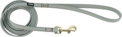 Li'l Pals Jeweled Standard Dog Leash, Petite: 6-ft long, 3/8-in wide, Grey