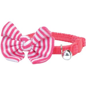 Li'l Pals Kitten Embellishment Collars, Pink Bow