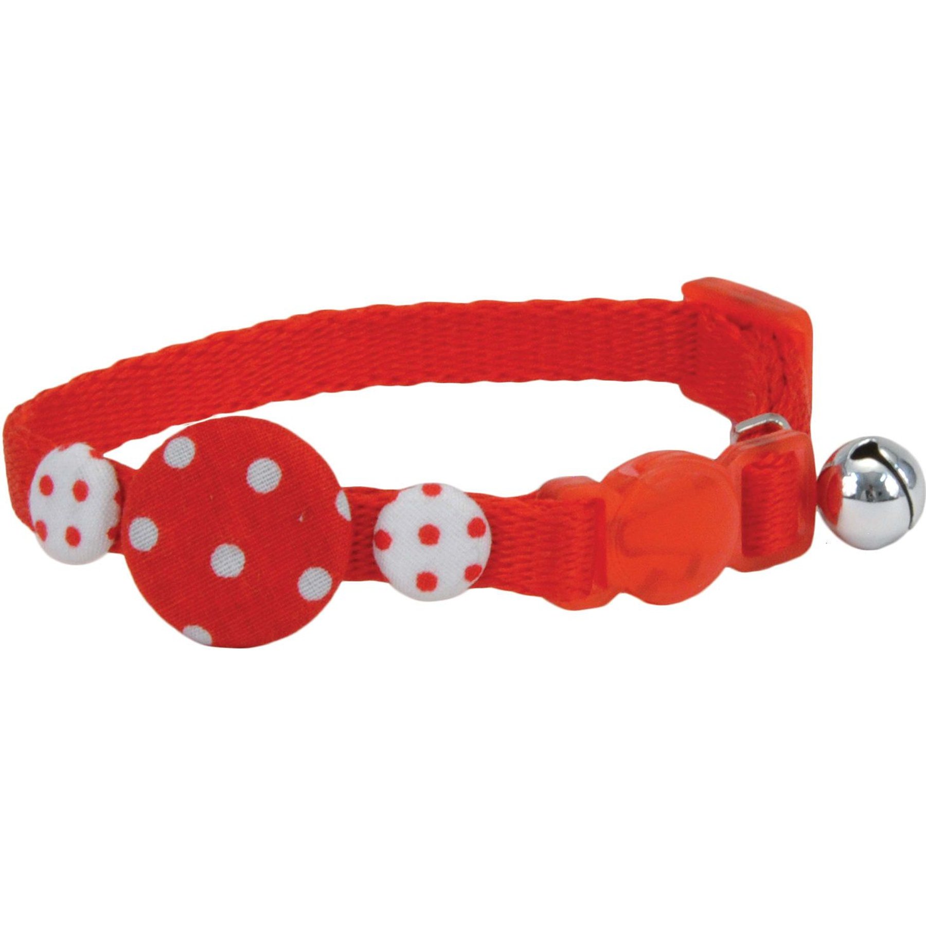 Li'l Pals Kitten Embellishment Collars, Red Buttons