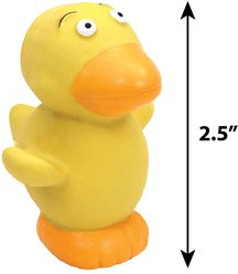 Li'l Pals Latex Duck Dog Toy slide 2 of 2