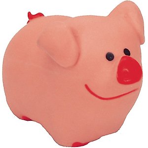 Li'l Pals Latex Pig Dog Toy