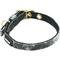 Show in main carousel: Li'l Pals Marbled Canvas Overlay Nylon Standard Dog Collar, Black, Petite Small: 8 to 10-in neck, 3/8-in wide slide 2 of 4