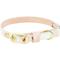 Show in main carousel: Li'l Pals Marbled Canvas Overlay Nylon Standard Dog Collar, Pink, Petite X-Small: 6 to 8-in neck, 3/8-in wide slide 1 of 4