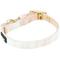 Show in main carousel: Li'l Pals Marbled Canvas Overlay Nylon Standard Dog Collar, Pink, Petite X-Small: 6 to 8-in neck, 3/8-in wide slide 2 of 4