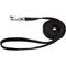 Show in main carousel: Li'l Pals Microfiber Dog Leash, Black, 6-ft long, 3/8-in wide slide 1 of 2