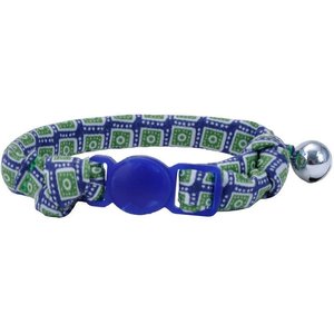 Li'l Pals Round Kitten Collar, Squares