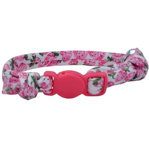 Li'l Pals Round Kitten Collar, Strawberries