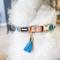 Show in main carousel: Li'l Pals Woven Nylon Standard Dog Collar with Tassel, Blue, Petite Small: 8 to 12-in neck, 3/8-in wide slide 2 of 7