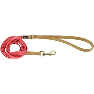 Li'l Pals Woven Standard Dog Leash with Tassel, Petite: 6-ft long, 3/8-in wide, Pink