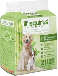 Lil' Squirts Bamboo Training Pads, X-Large, 21 count