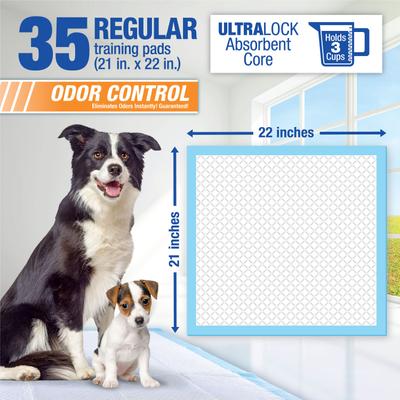 Show full view: Lil' Squirts Charcoal Activated Odor Control Dog Training Pads, 35 count slide 3 of 3