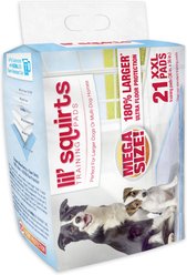 Lil' Squirts Dog Training Pads, XX-Large, 21 count slide 2 of 3