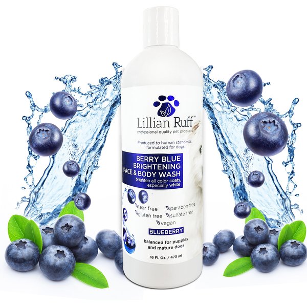 Lucy Pet Products Blue Lightening Blueberry Brightening Leave-In Conditioning Dog & Cat Spray