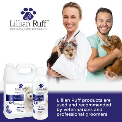 Show full view: Lillian Ruff Berry Blue Brightening Dog & Cat Face & Body Wash, 16-fl oz bottle slide 5 of 10