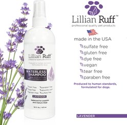 Lillian Ruff Waterless Lavender Dog & Cat Shampoo, 16-fl oz bottle slide 2 of 9