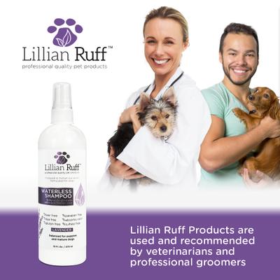 Show full view: Lillian Ruff Waterless Lavender Dog & Cat Shampoo, 16-fl oz bottle slide 6 of 10