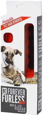 Show full view: Lilly Brush Hair Clean-up Dog & Cat Brush & Cap, Red slide 4 of 11