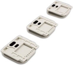 Link My Pet Dog Collar Attachment, White, 3 count slide 2 of 3