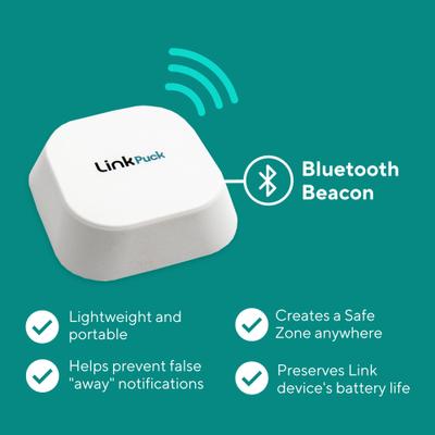 Show full view: Link My Pet Dog GPS & Activity Tracker with Training Tools & Link Bluetooth Beacon, Black & White slide 4 of 13