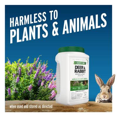 Show full view: Liquid Fence Deer & Rabbit Repellent Granular, 2-lb bottle slide 3 of 11