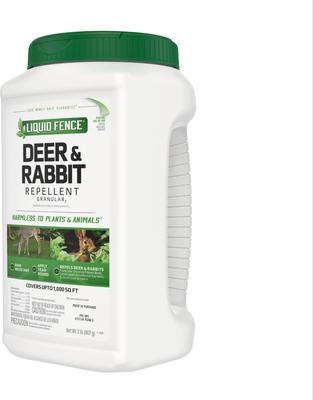 Show full view: Liquid Fence Deer & Rabbit Repellent Granular, 2-lb bottle slide 2 of 11