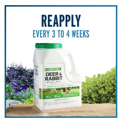 Show full view: Liquid Fence Deer & Rabbit Repellent Granular, 5-lb bottle slide 4 of 11