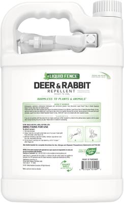 Show full view: Liquid Fence Deer & Rabbit Repellent Spray, 128-fl oz bottle slide 2 of 11