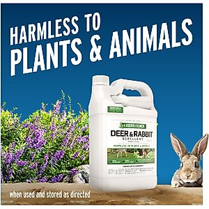 Liquid Fence Deer & Rabbit Repellent Spray, 128-fl oz bottle