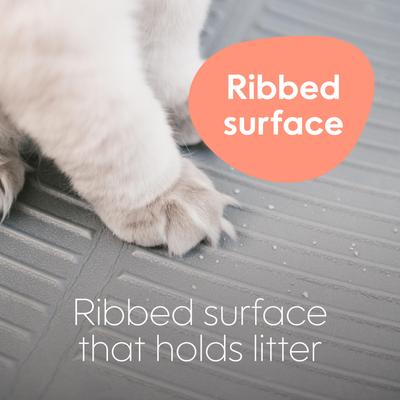 Show full view: Litter Genie Cat Litter Box Mat, 23.8-in slide 4 of 8