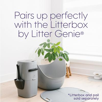 Show full view: Litter Genie Cat Litter Box Mat, 23.8-in slide 6 of 8