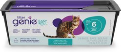 Litter Genie Easy Roll Cat Litter Disposal System Litter Pail Refill, 6 month supply
